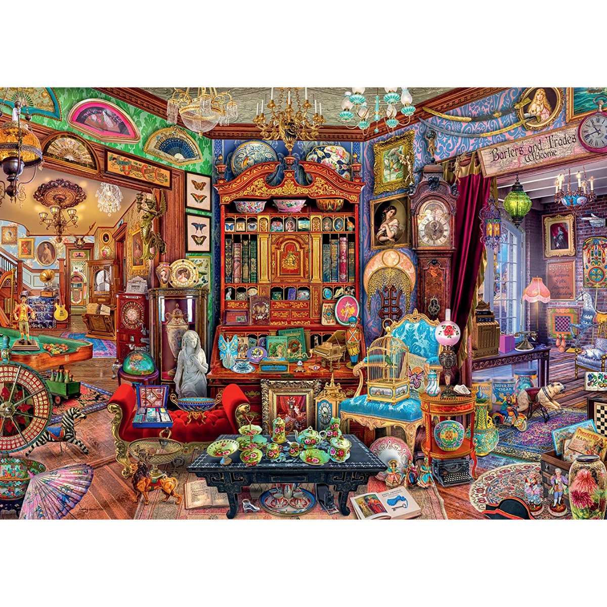 Ravensburger Treasure Trove Jigsaw Puzzle (1000 Pieces) - Phillips Hobbies