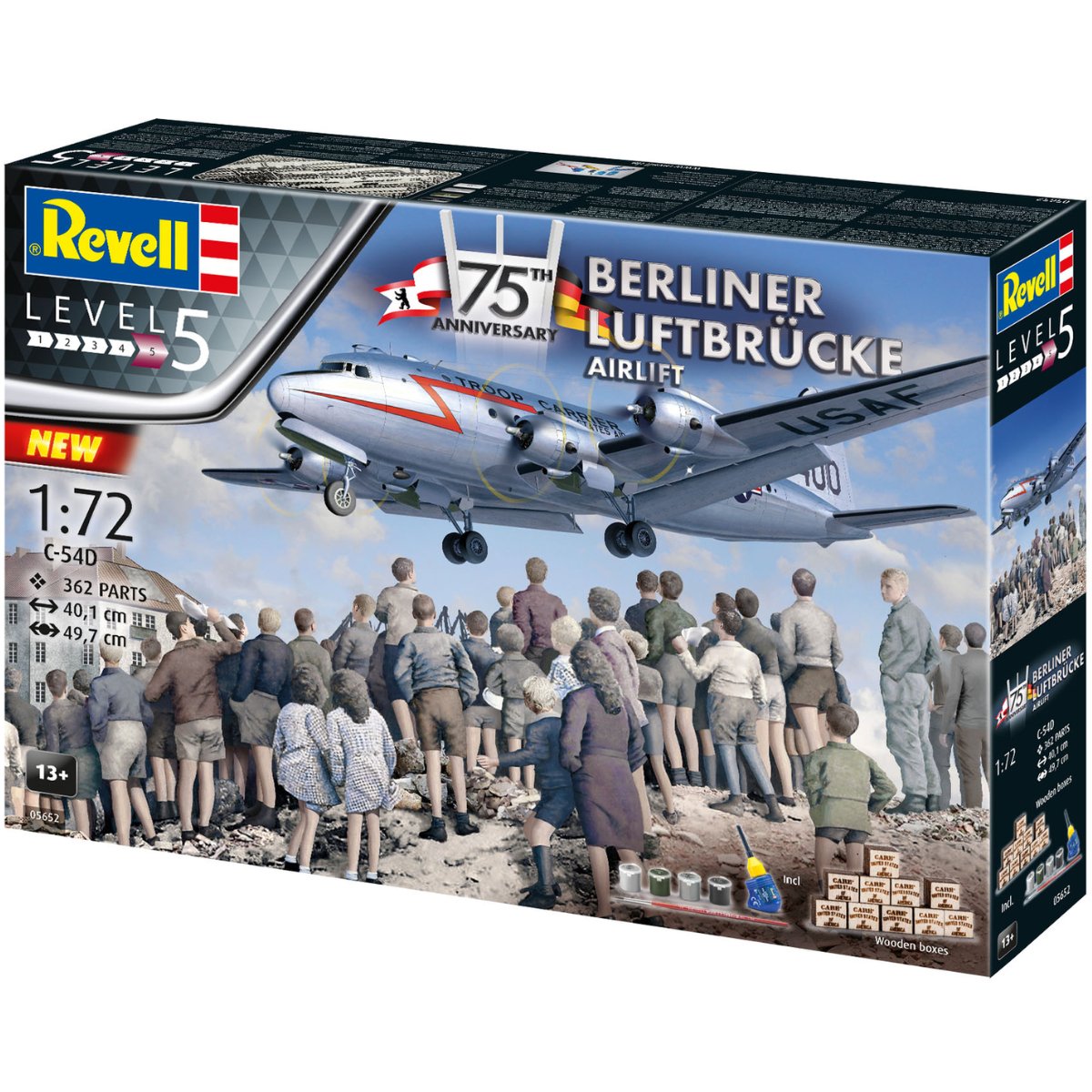 Revell 05652 Geschenkset 75th Anniversary "Berliner Luftbrücke" - 1:72 Scale - Phillips Hobbies