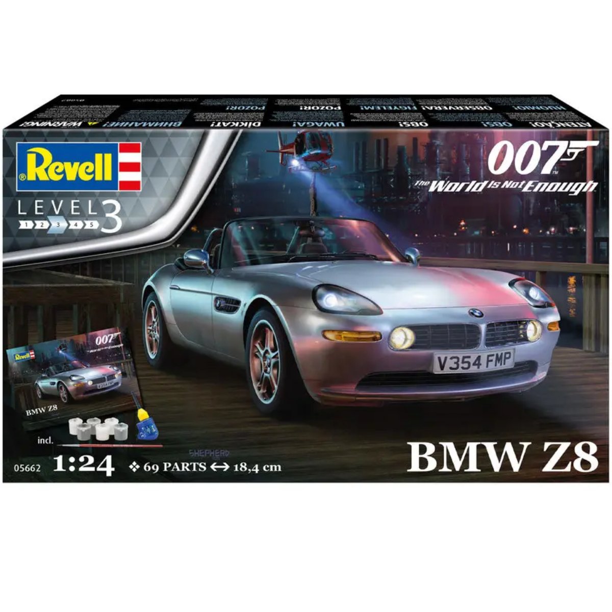 Revell 05662 James Bond "BMW Z8" - 1:24 Scale - Phillips Hobbies