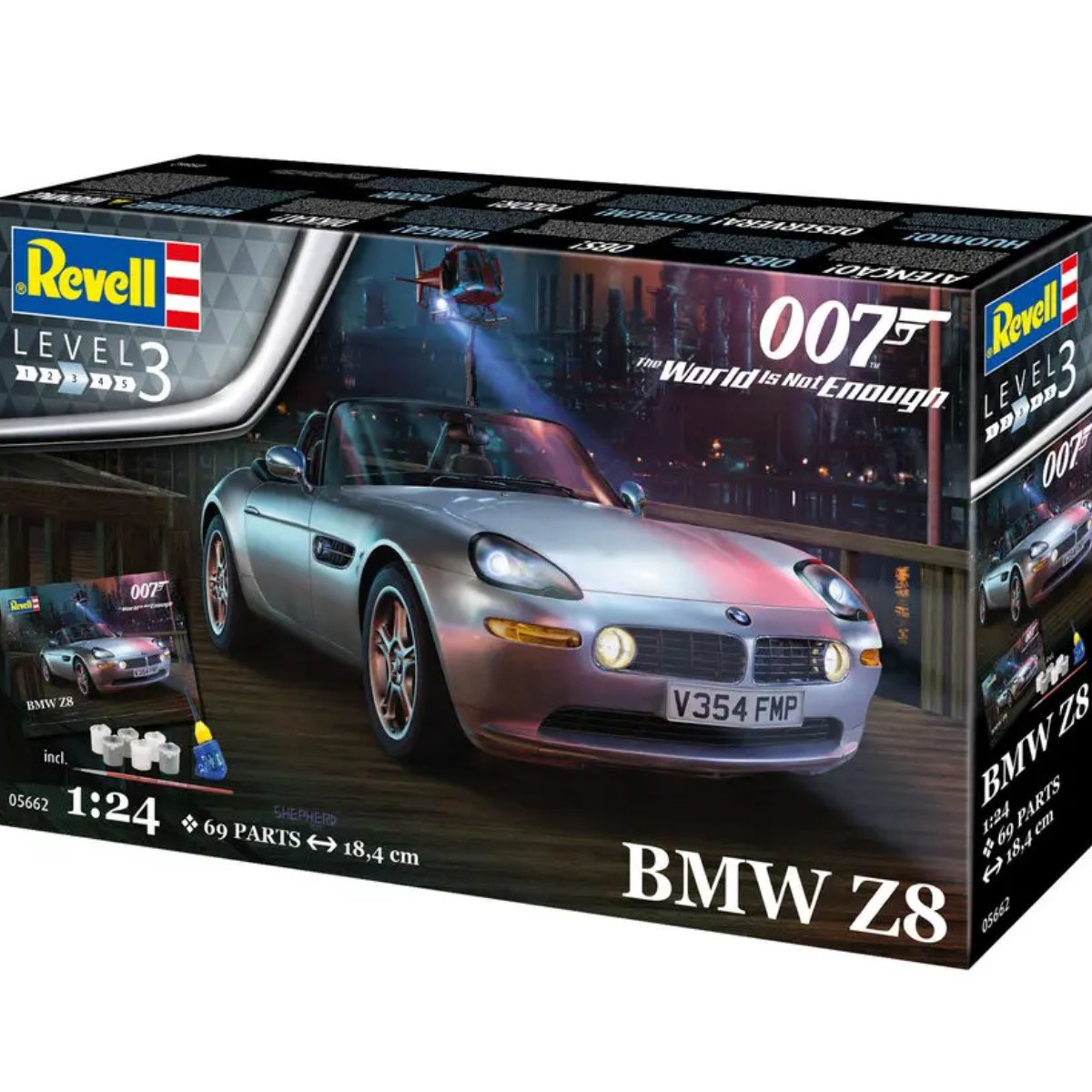 Revell 05662 James Bond "BMW Z8" - 1:24 Scale - Phillips Hobbies