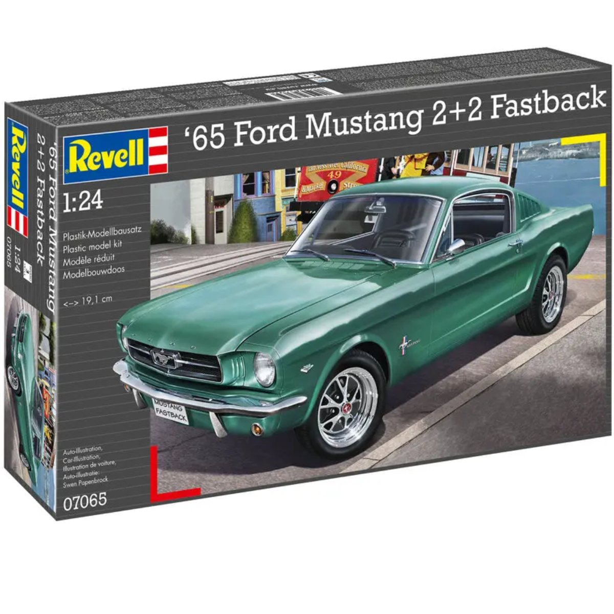Revell 07065 1965 Ford Mustang 2+2 Fastback - 1:24 Scale - Phillips Hobbies