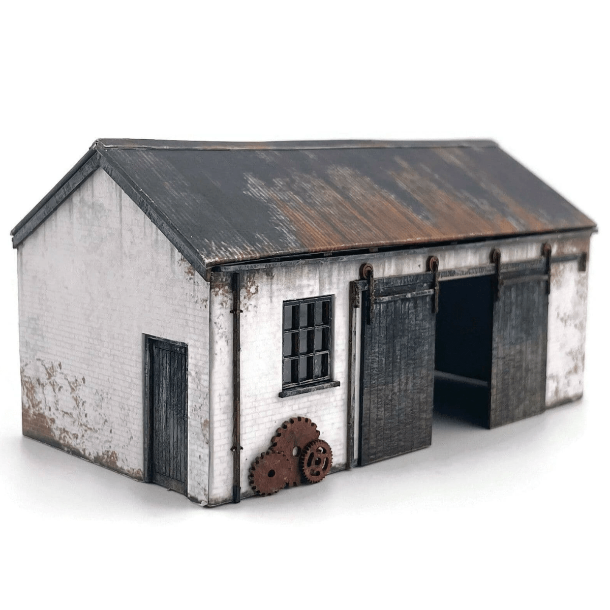 Scale Model Scenery KX054 Tony's Cart Shed - OO/HO Gauge Kit - Phillips Hobbies