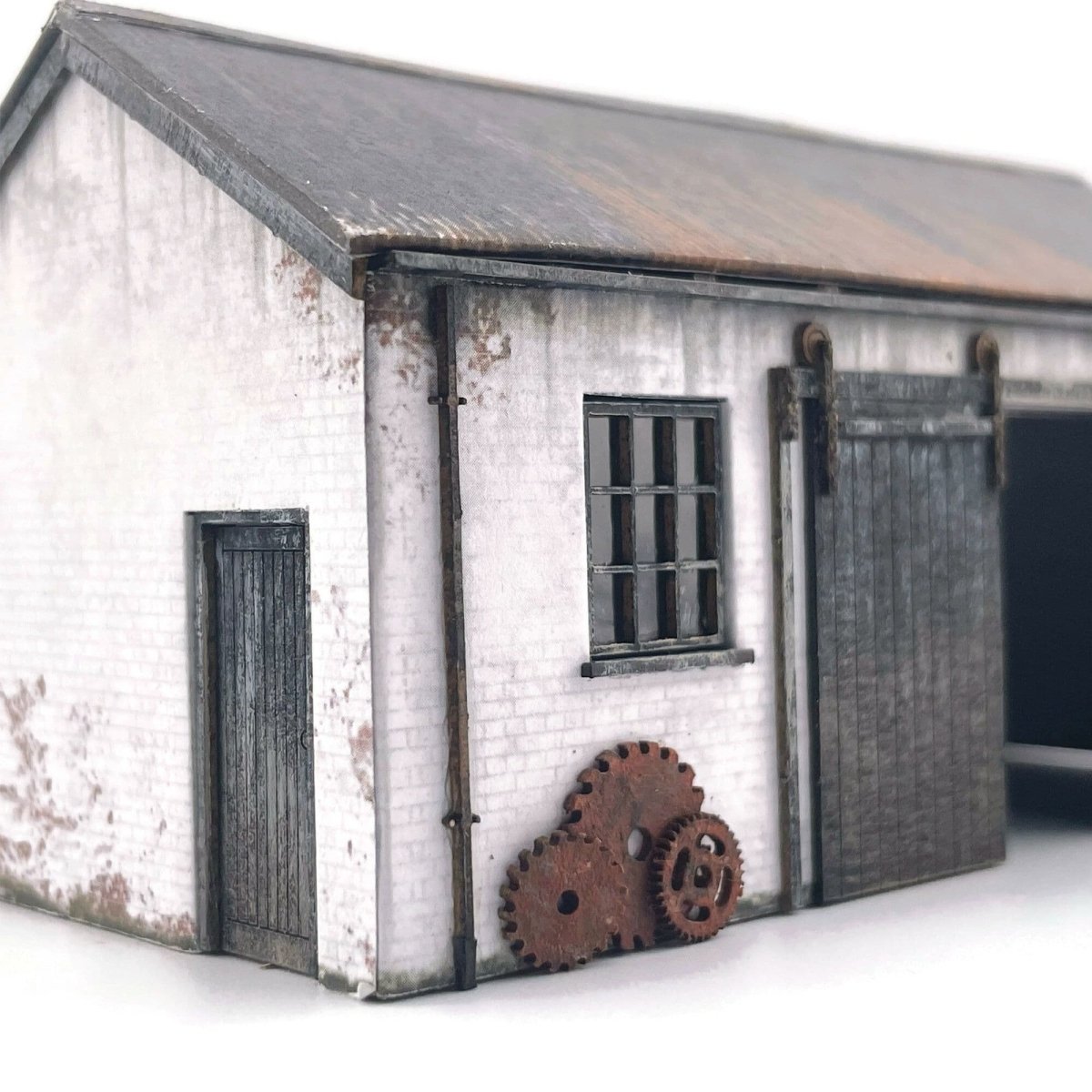 Scale Model Scenery KX054 Tony's Cart Shed - OO/HO Gauge Kit - Phillips Hobbies