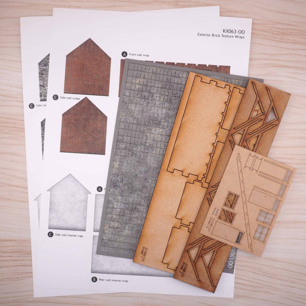 Scale Model Scenery KX063 Outbuilding/Workshop - OO/HO Gauge Kit - Phillips Hobbies