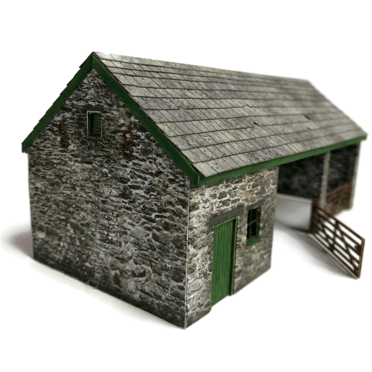 Scale Model Scenery KX064 Farm Machinery/Tractor Store - OO/HO Gauge - Phillips Hobbies