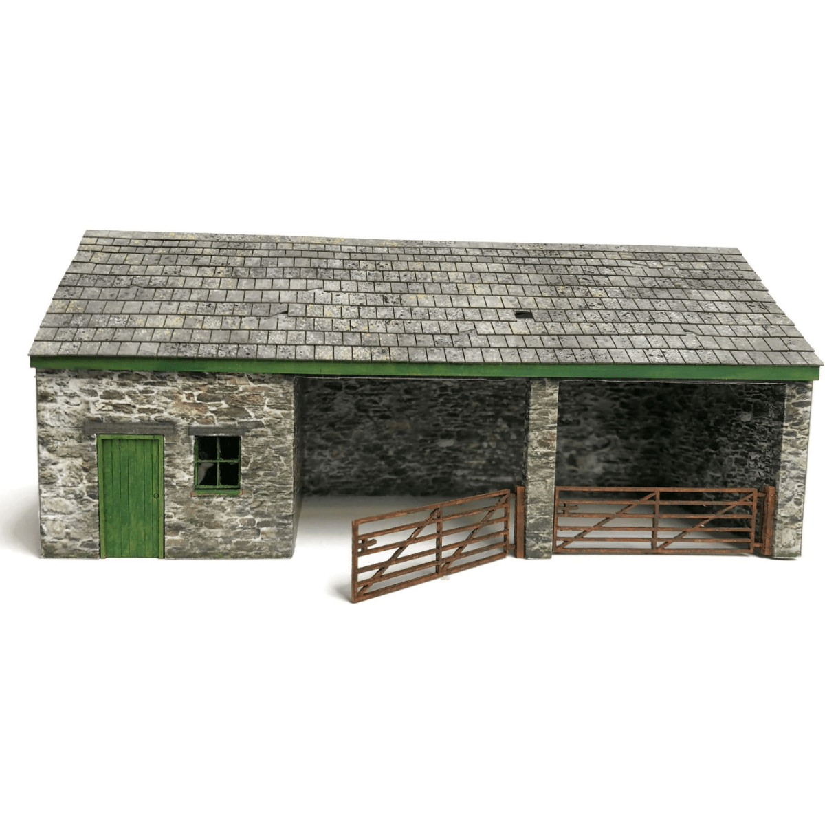 Scale Model Scenery KX064 Farm Machinery/Tractor Store - OO/HO Gauge - Phillips Hobbies