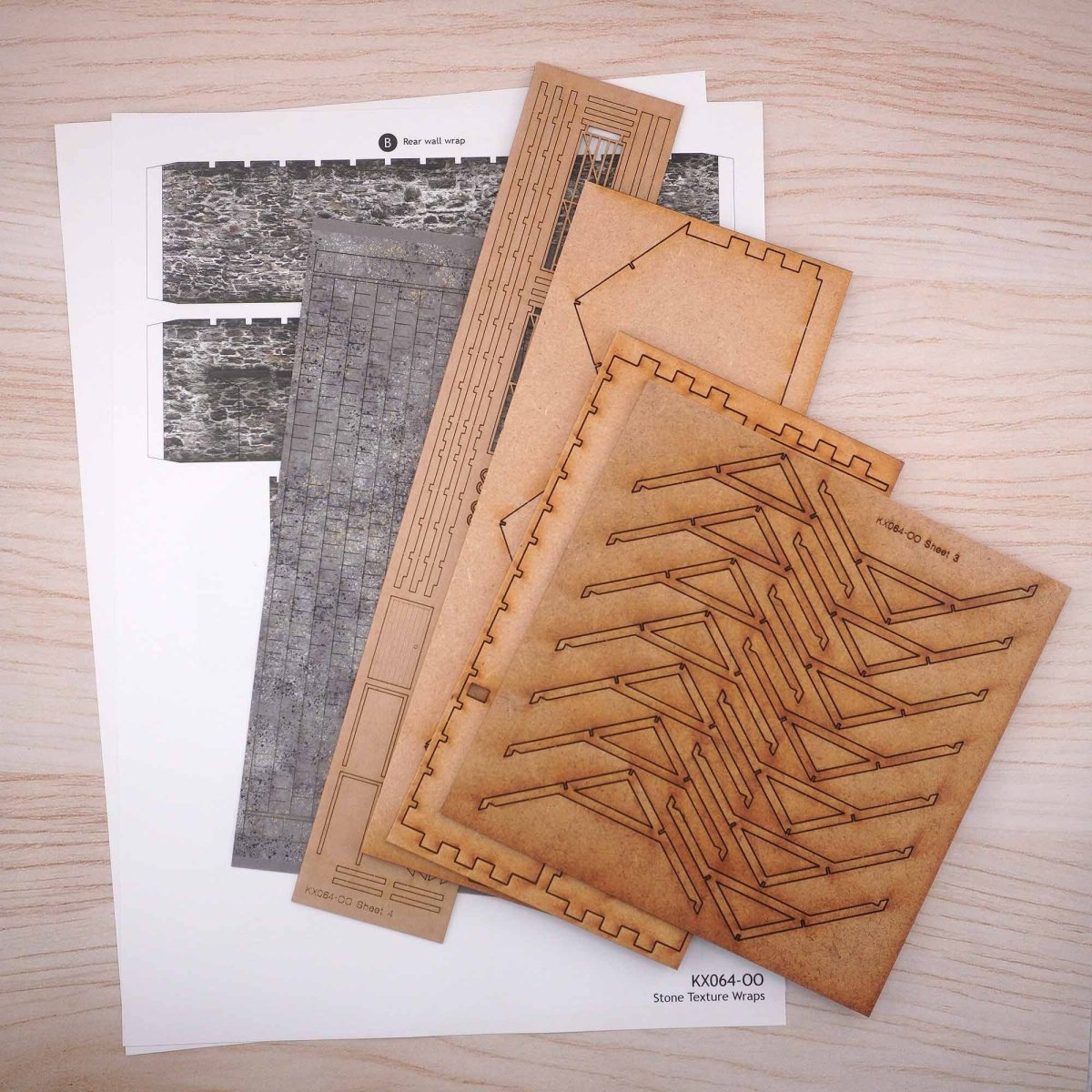 Scale Model Scenery KX064 Farm Machinery/Tractor Store - OO/HO Gauge - Phillips Hobbies