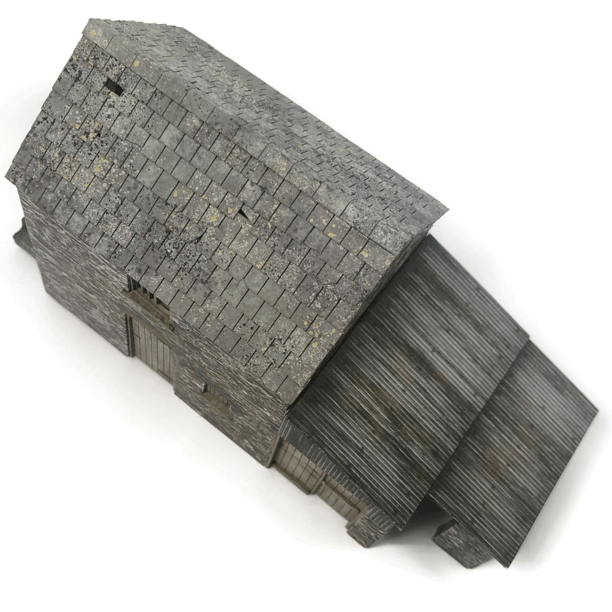 Scale Model Scenery KX084 Polsue Barn - OO/HO Gauge Kit - Phillips Hobbies