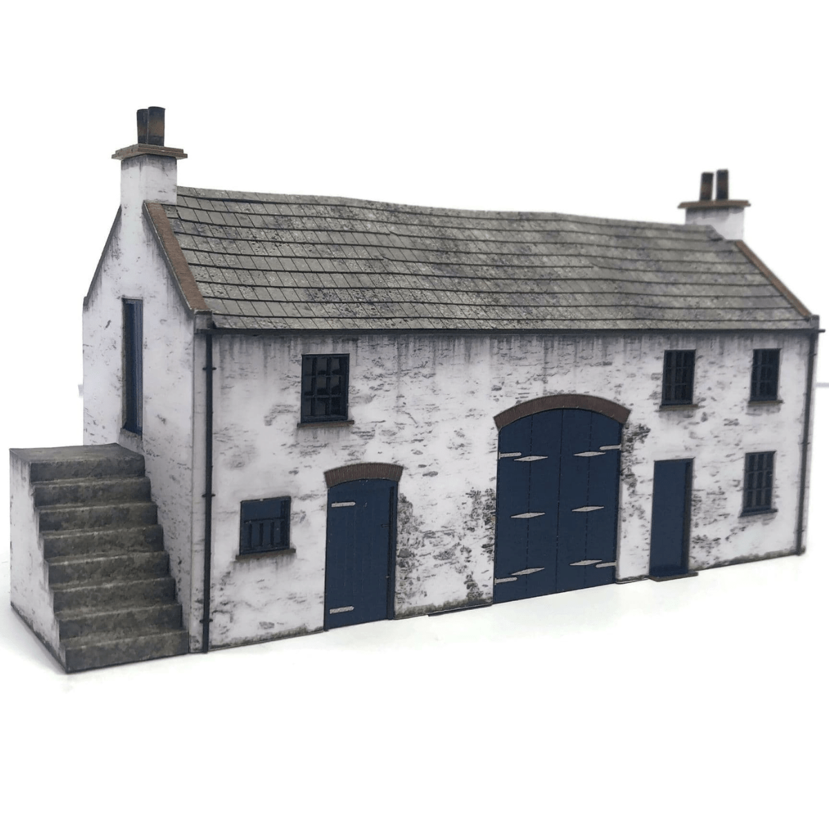 Scale Model Scenery KX087 Coach House & Stables - OO/HO Gauge Kit - Phillips Hobbies