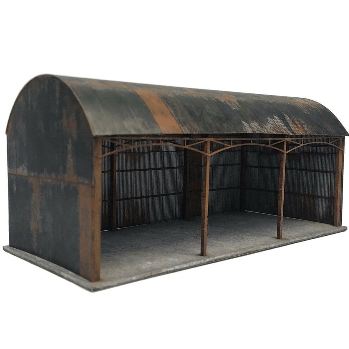 Scale Model Scenery KX099 Dutch Barn - OO/HO Gauge Kit - Phillips Hobbies