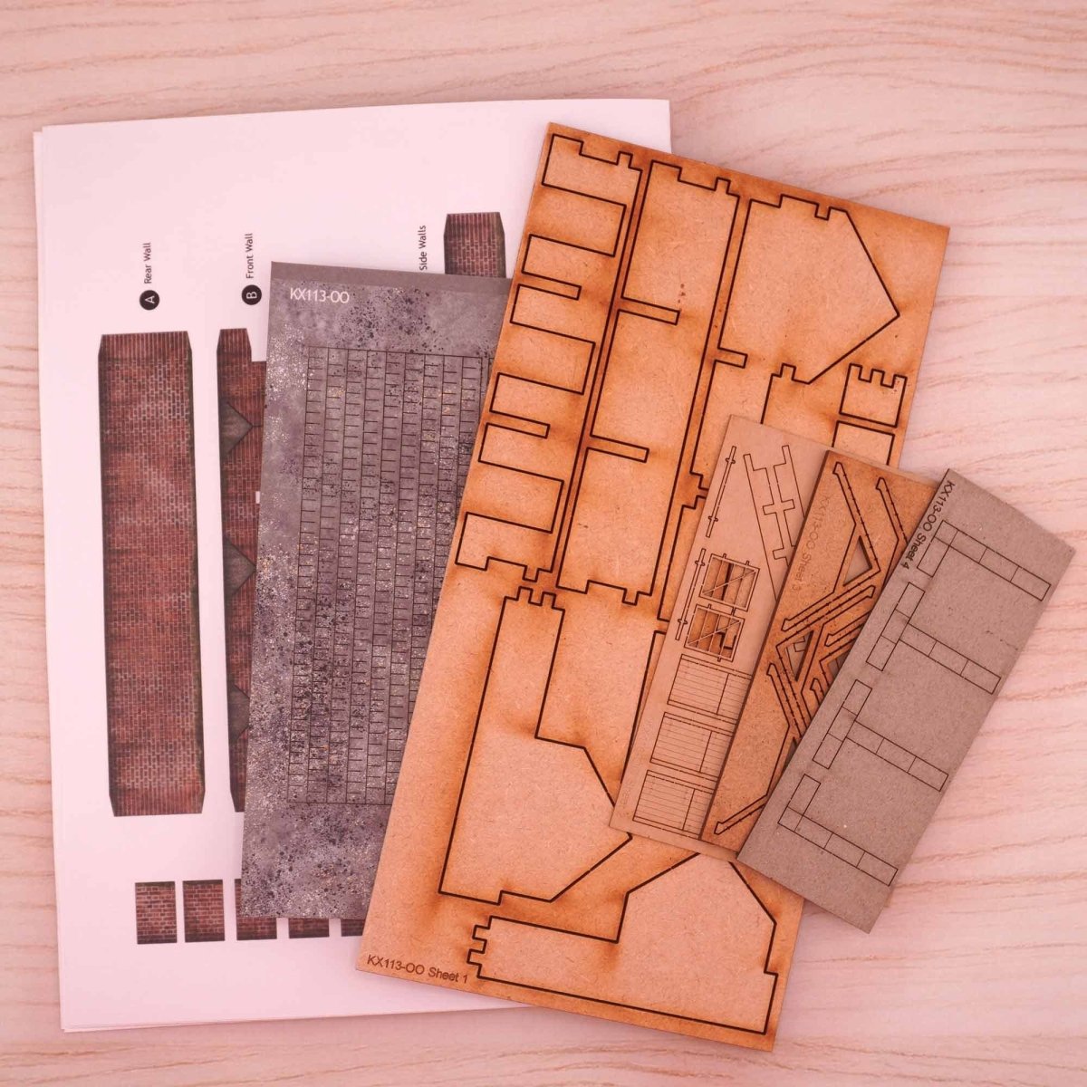 Scale Model Scenery KX113 Pigsty - OO/HO Gauge Kit - Phillips Hobbies