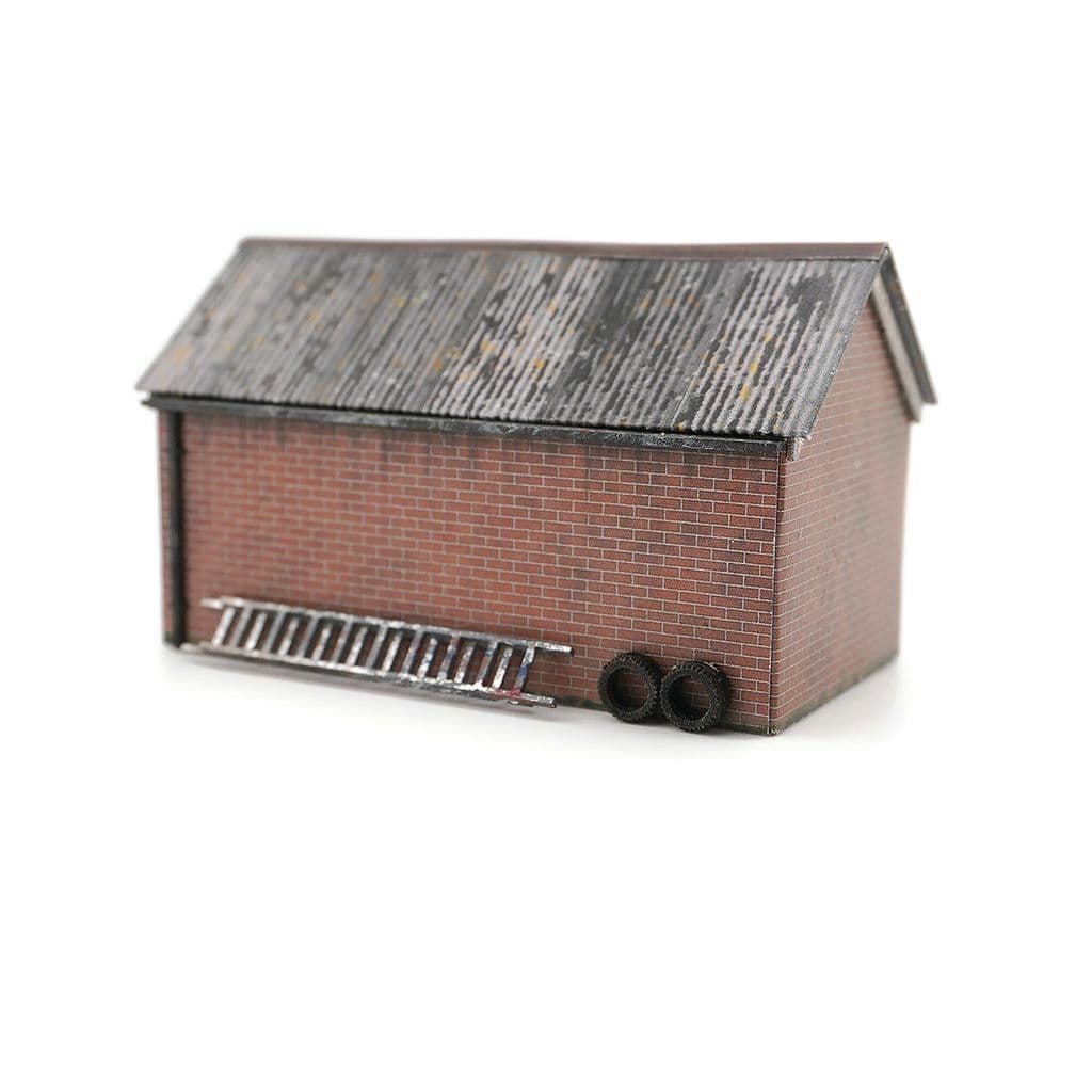 Scale Model Scenery KX117 1960's Domestic Garage - OO/HO Gauge Kit - Phillips Hobbies