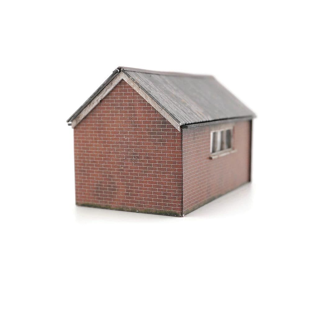 Scale Model Scenery KX117 1960's Domestic Garage - OO/HO Gauge Kit - Phillips Hobbies