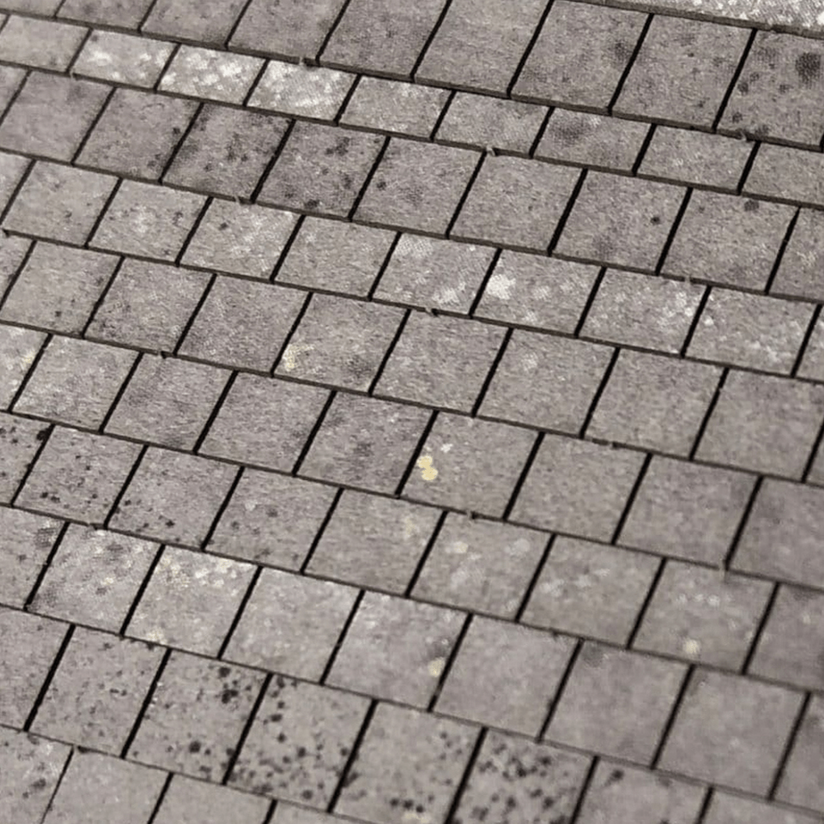 Scale Model Scenery Lightly Weathered Roof Slates - OO/HO Gauge - Phillips Hobbies