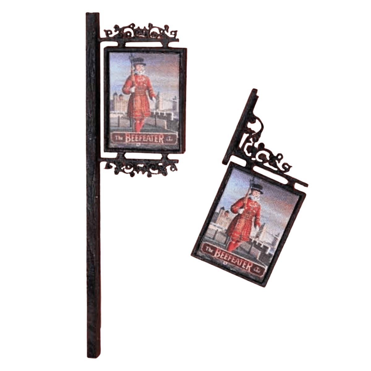 Scale Model Scenery Pub Signs Kit - OO/HO Gauge - Phillips Hobbies