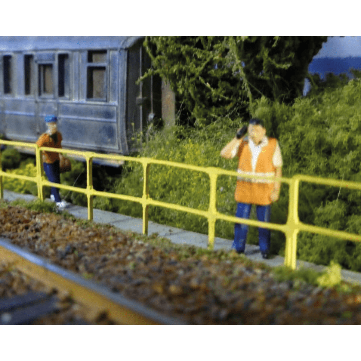 Scale Model Scenery Tubeclamp Railings Kit - OO/HO Gauge - Phillips Hobbies