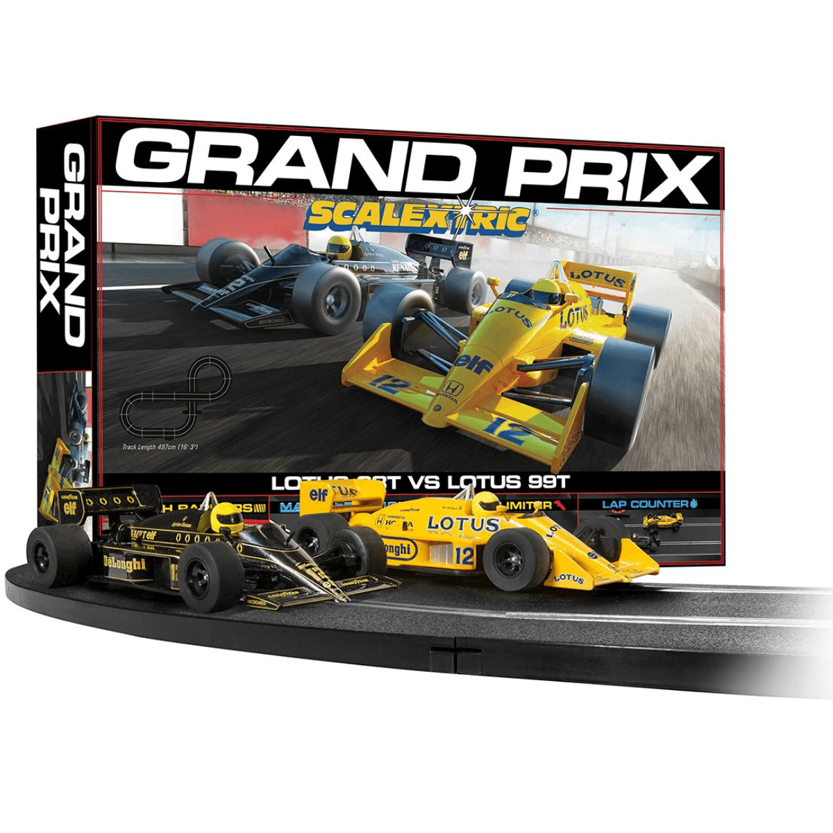 Scalextric C1432M Grand Prix Retro Race Set - 1:32 Scale - Phillips Hobbies