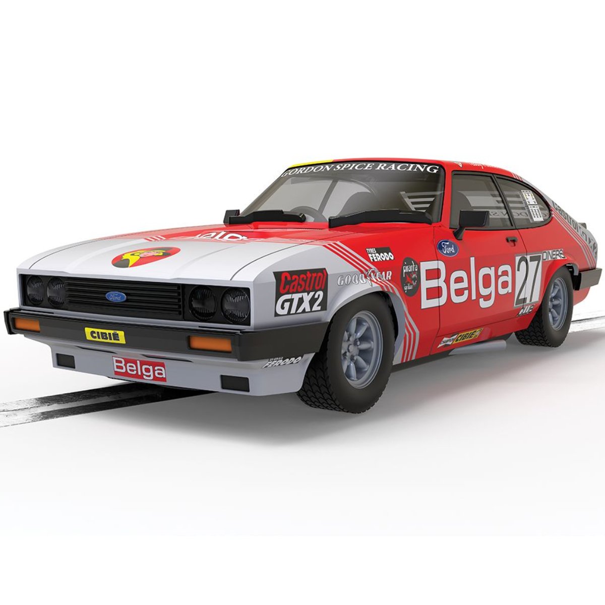 Scalextric C4349 Ford Capri MKIII - Spa 24hrs 1978 Winner - Phillips Hobbies