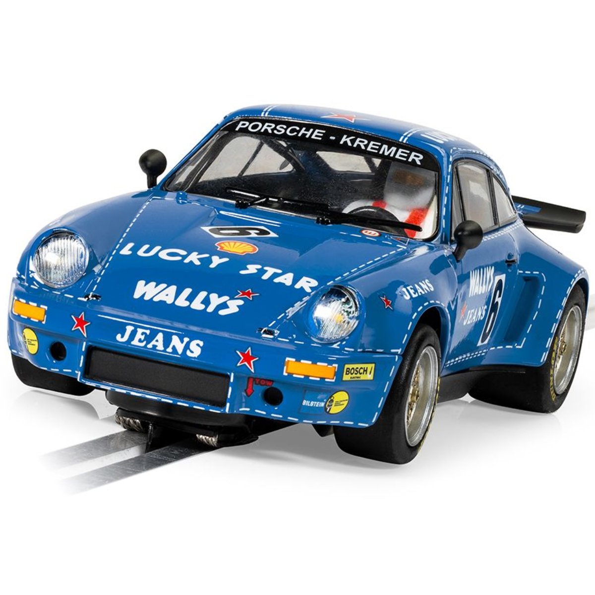 Scalextric C4398 Porsche 911 Carrera RSR 3.0 - Wallys Jeans - Phillips Hobbies