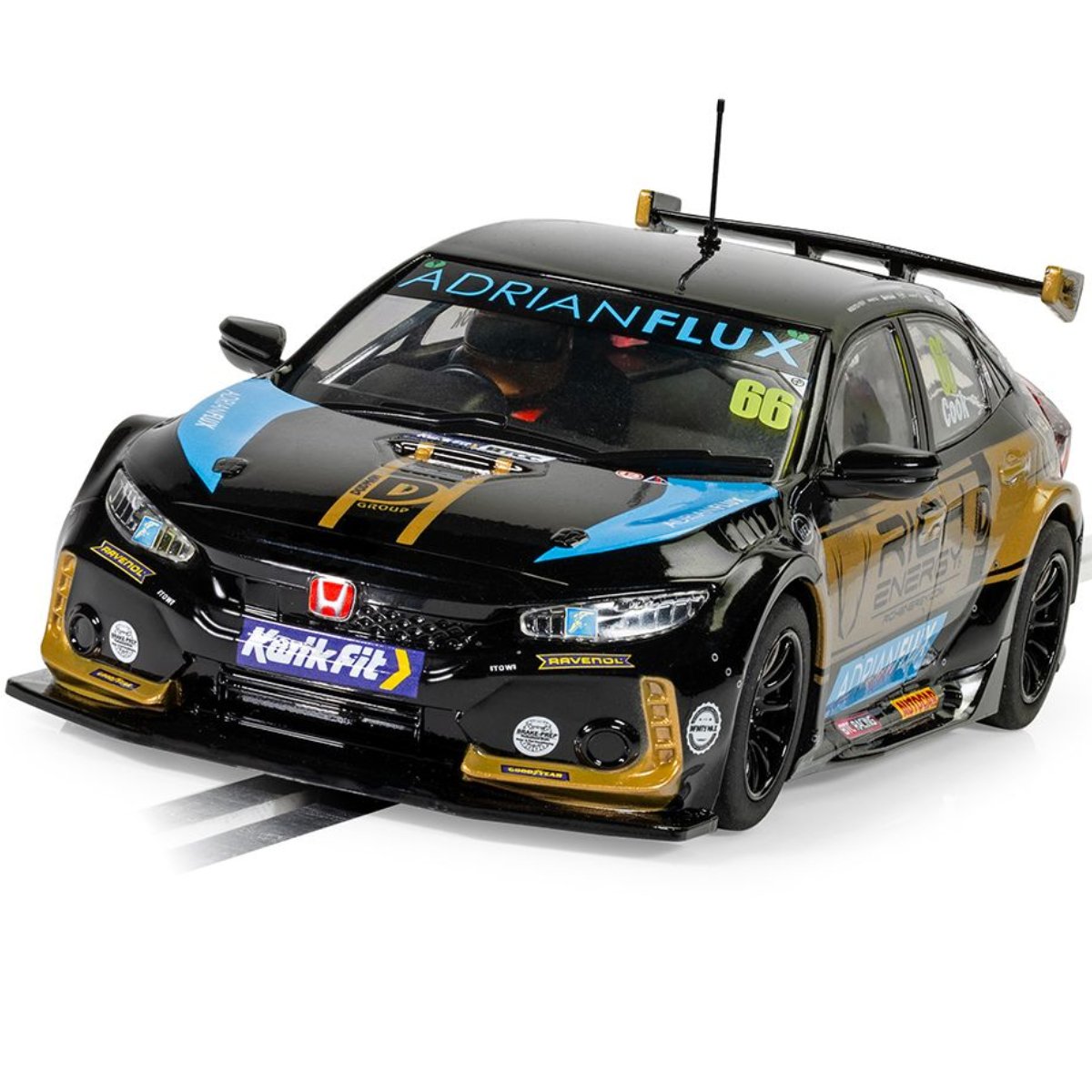 Scalextric C4409 Honda Civic FK8 Type R - BTCC 2022 - BTC Racing Josh Cook - Phillips Hobbies