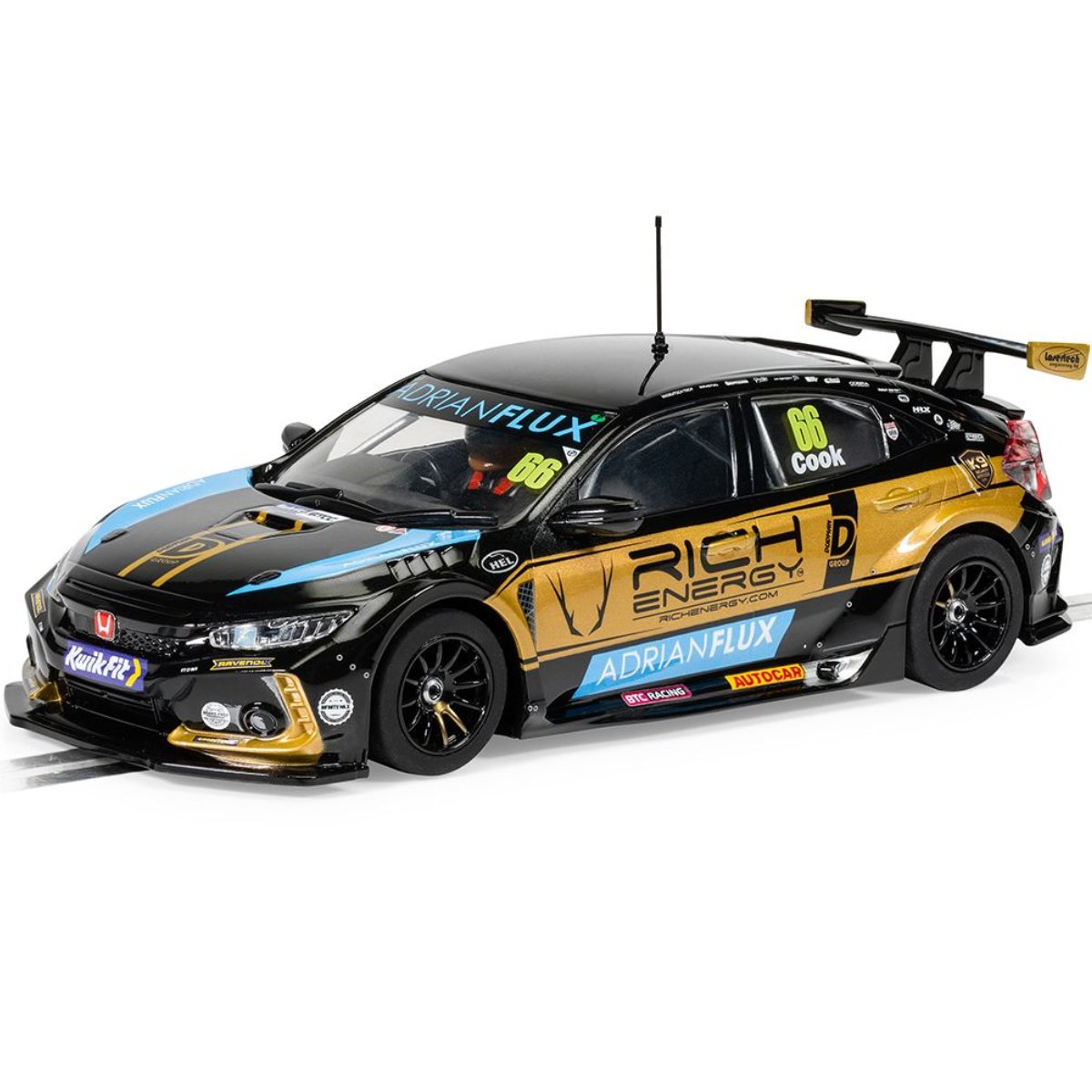 Scalextric C4409 Honda Civic FK8 Type R - BTCC 2022 - BTC Racing Josh Cook - Phillips Hobbies