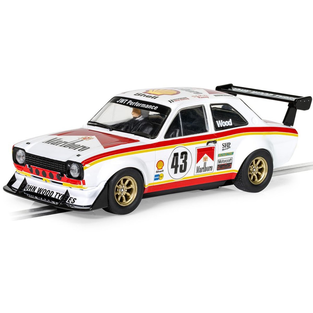 Scalextric C4421 Ford Escort MK1 RSR - Lea Wood - Phillips Hobbies
