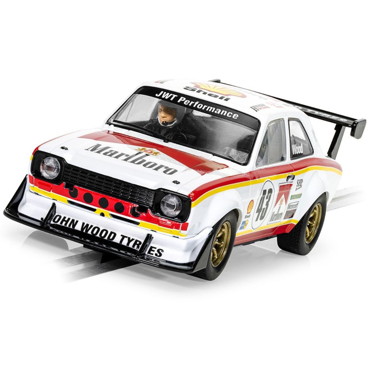 Scalextric C4421 Ford Escort MK1 RSR - Lea Wood - Phillips Hobbies