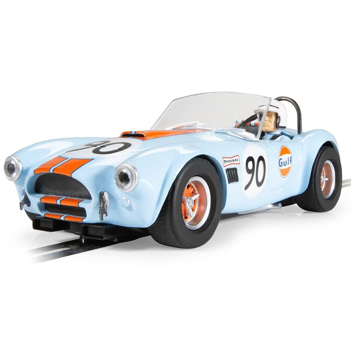 Scalextric C4509 Shelby Cobra Gulf - 1:32 Scale Slot Car - Phillips Hobbies