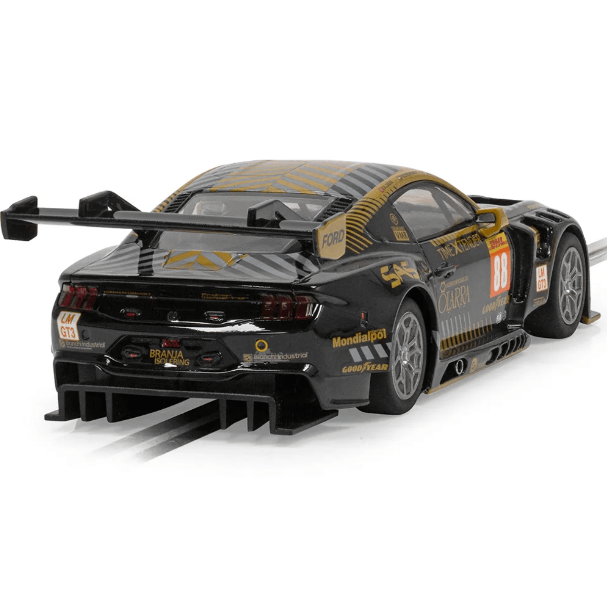 Scalextric C4519 Ford Mustang GT3 Proton Competition Qatar 2024 - 1:32 Scale Slot Car - Phillips Hobbies
