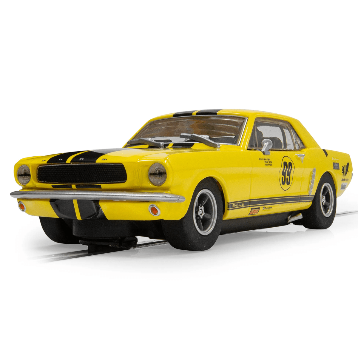 Scalextric C4537 Ford Mustang Rassler Racing - 1:32 Scale Slot Car - Phillips Hobbies