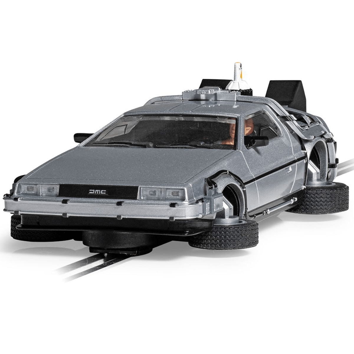 Scalextric C4541 Flying Time Machine Back To The Future 2 - 1:32 Scale - Phillips Hobbies
