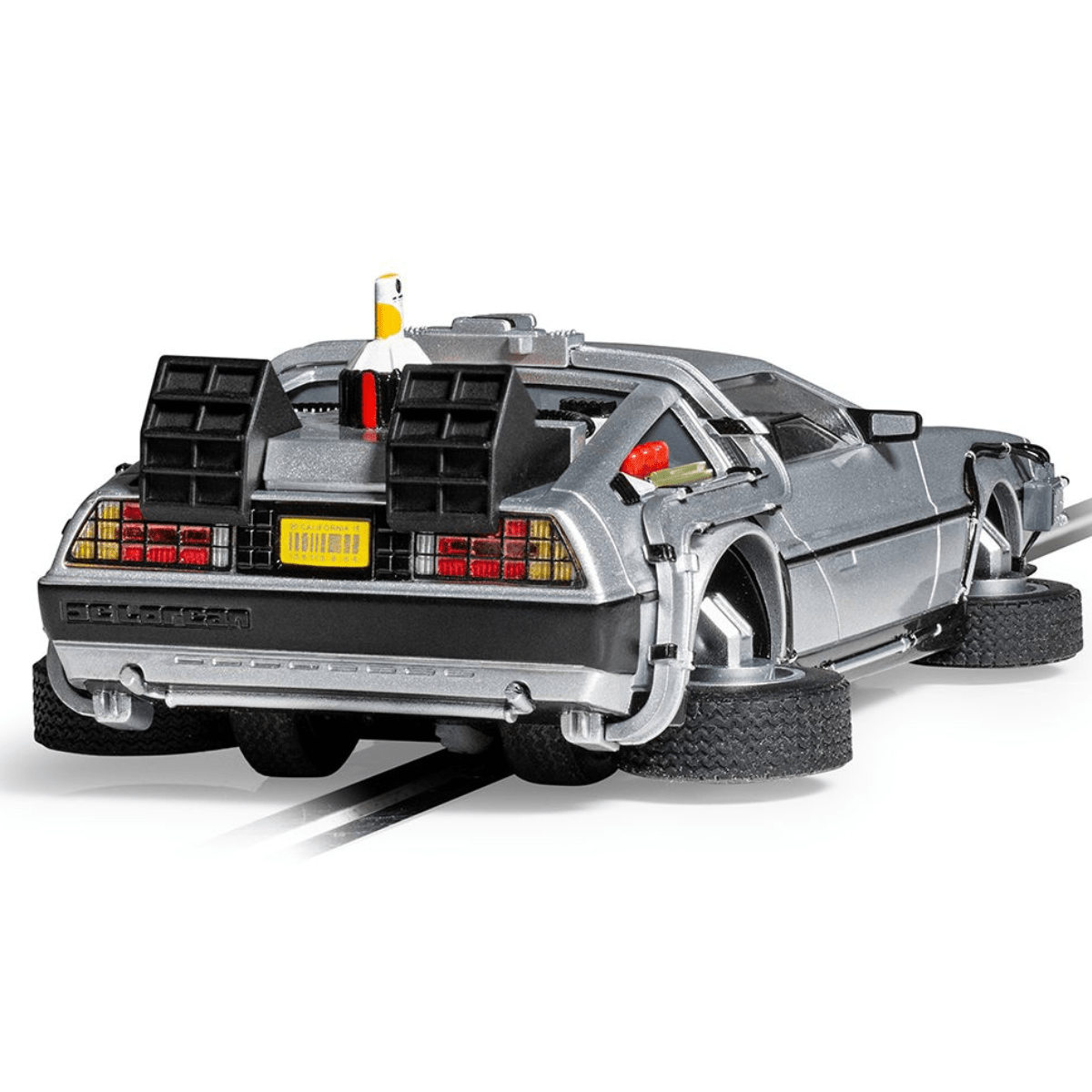 Scalextric C4541 Flying Time Machine Back To The Future 2 - 1:32 Scale - Phillips Hobbies