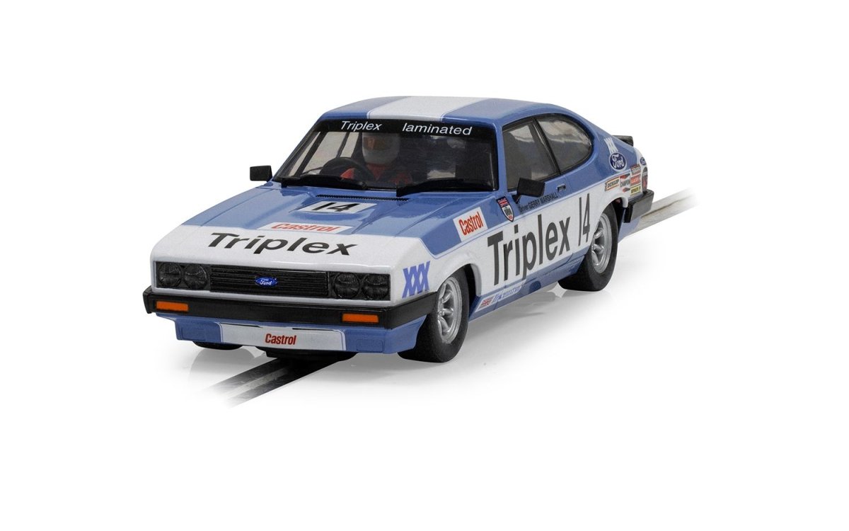 Scalextric C4544 Ford Capri MKIII Gerry Marshall - 1:32 Scale Slot Car - Phillips Hobbies