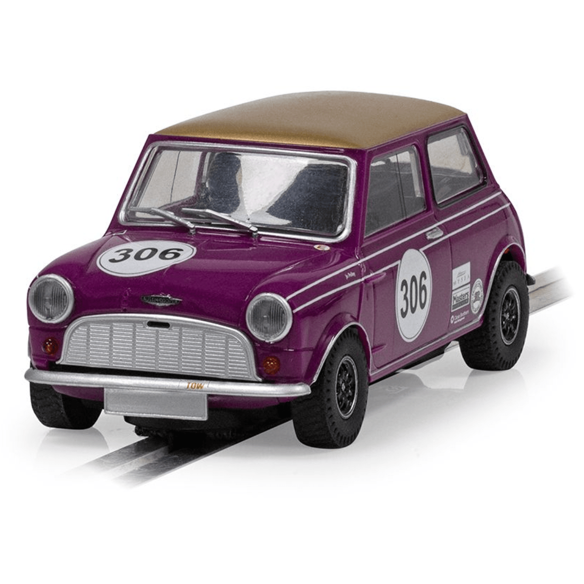 Scalextric C4545 Austin Mini Cooper S Jo Polley - 1:32 Scale - Phillips Hobbies