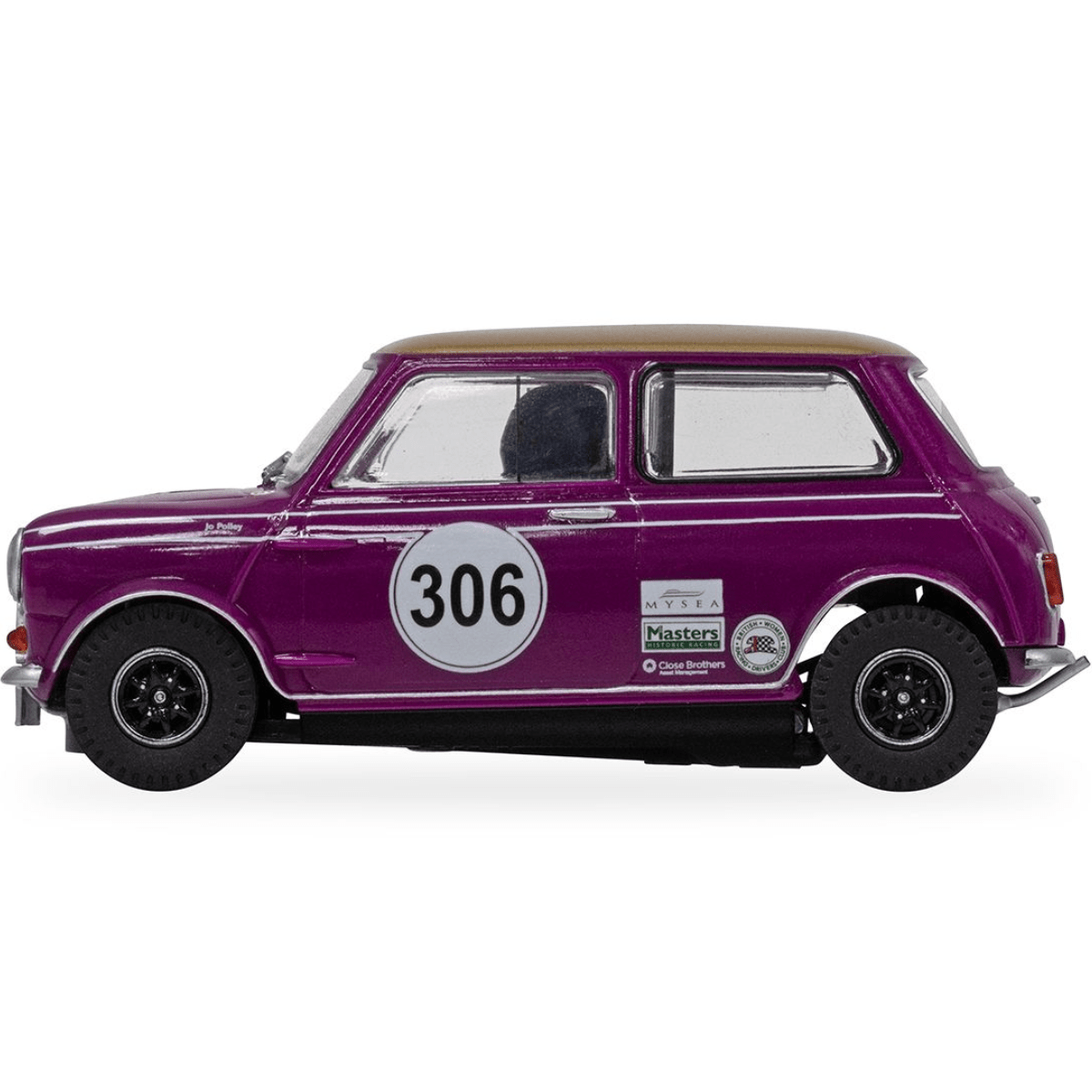 Scalextric C4545 Austin Mini Cooper S Jo Polley - 1:32 Scale - Phillips Hobbies