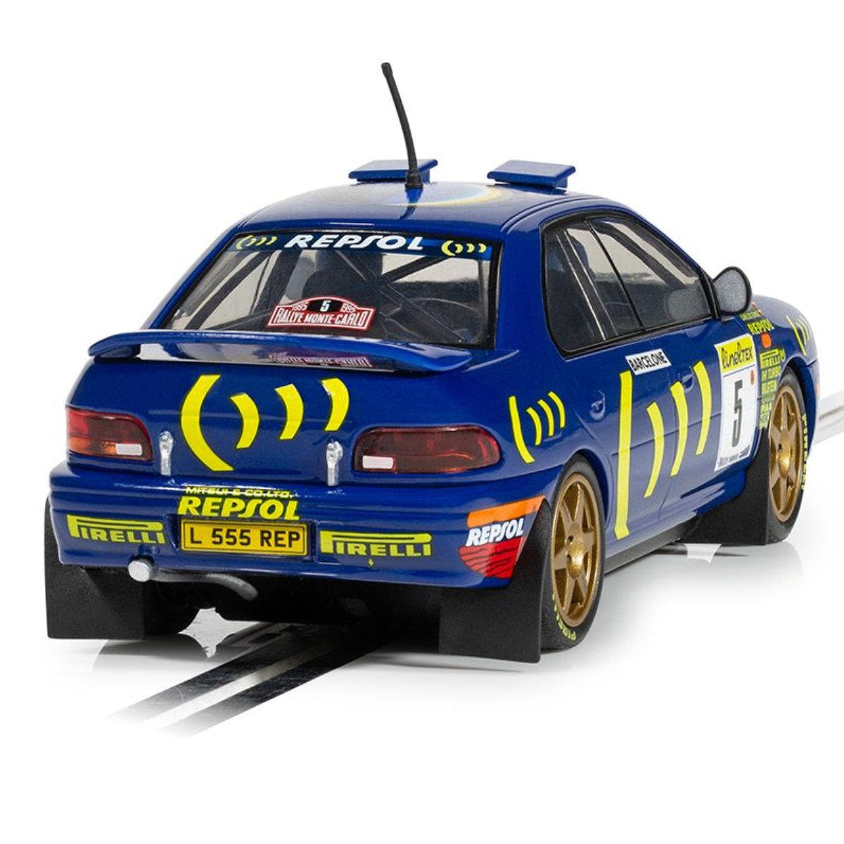 Scalextric C4555 Subaru Impreza WRX 1995 Carlos Sainz - 1:32 Scale - Phillips Hobbies