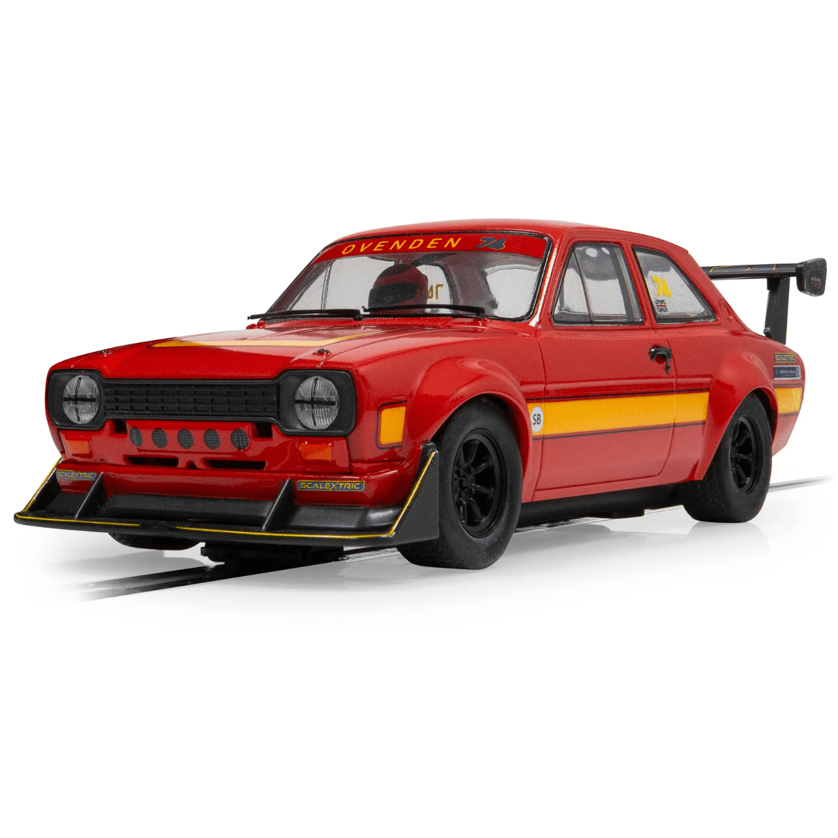 Scalextric C4571 Ford Escort MK1 RSR - Ovenden 74 - 1:32 Scale Slot Car - Phillips Hobbies