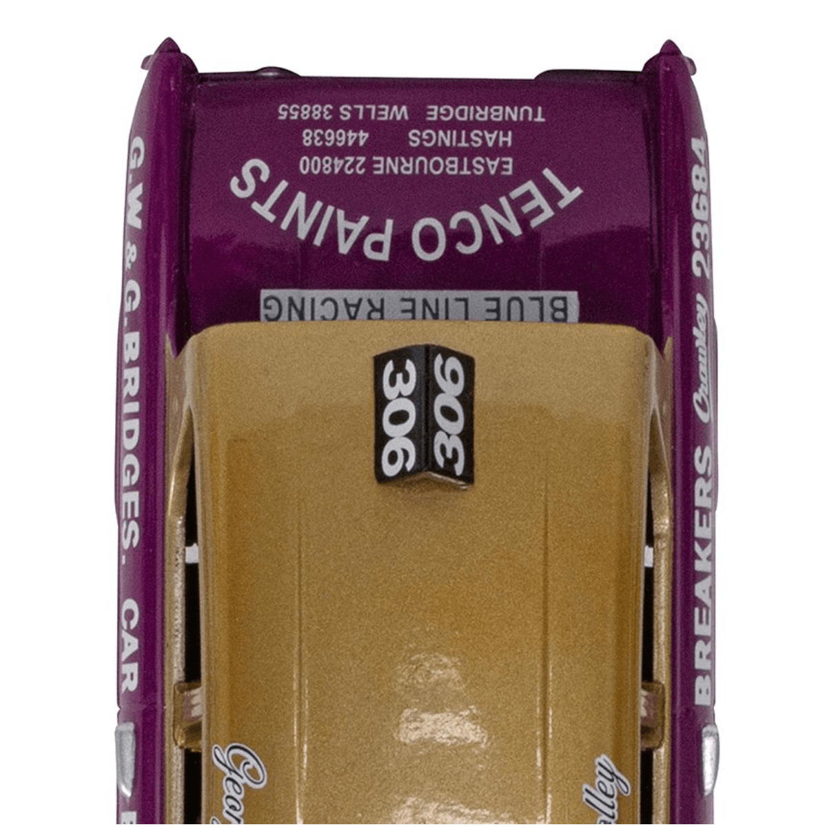 Scalextric C4584 Ford Anglia 105e George Polley 306 - 1:32 Scale - Phillips Hobbies