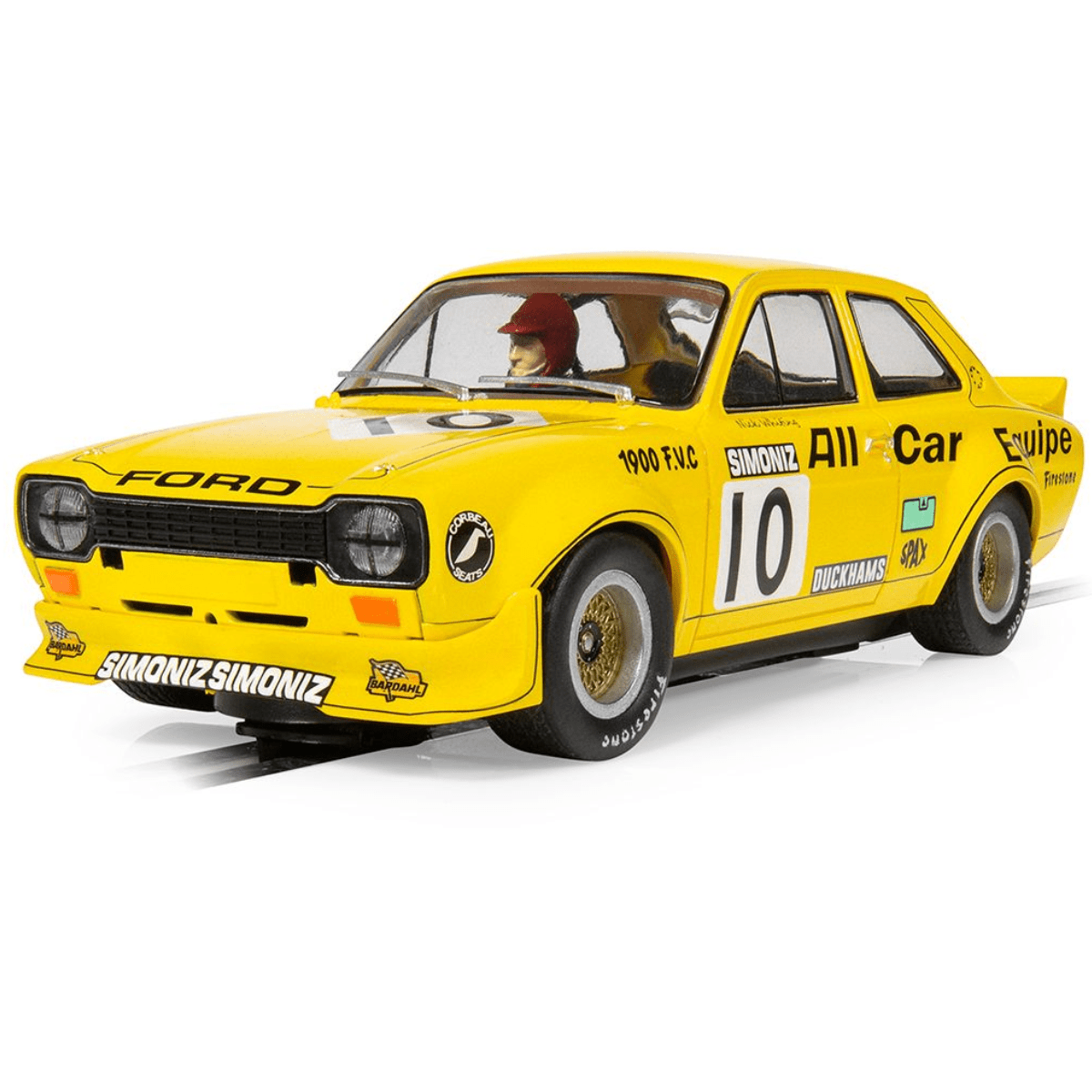 Scalextric C4590 Ford Escort MK1 All Car Equipe Nick Whiting - 1:32 Scale Slot Car - Phillips Hobbies