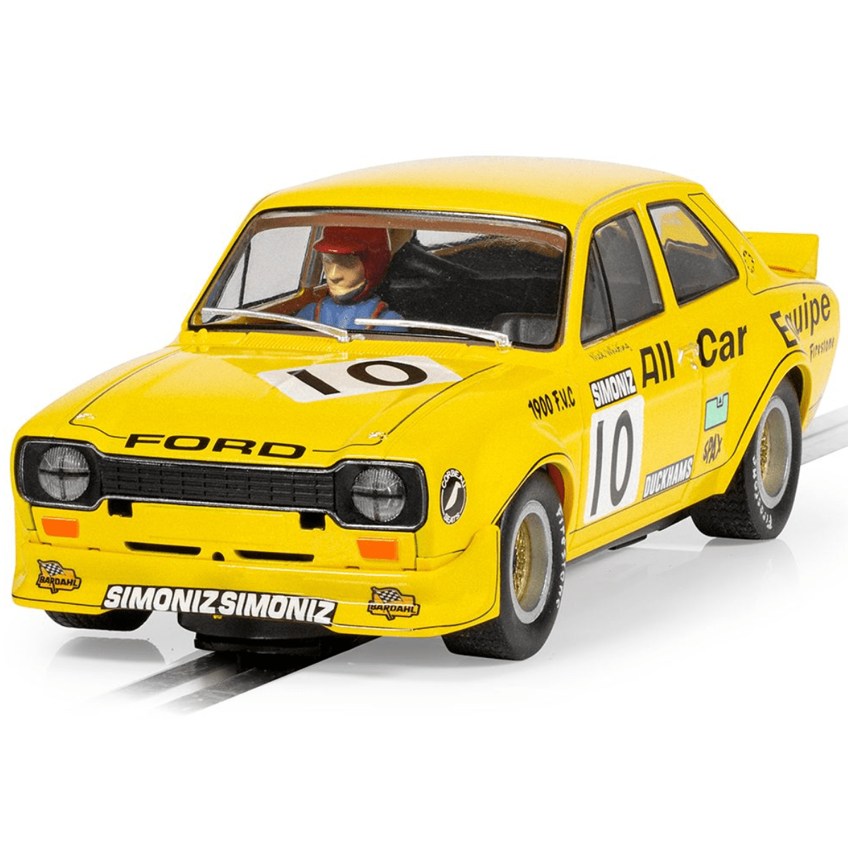 Scalextric C4590 Ford Escort MK1 All Car Equipe Nick Whiting - 1:32 Scale Slot Car - Phillips Hobbies