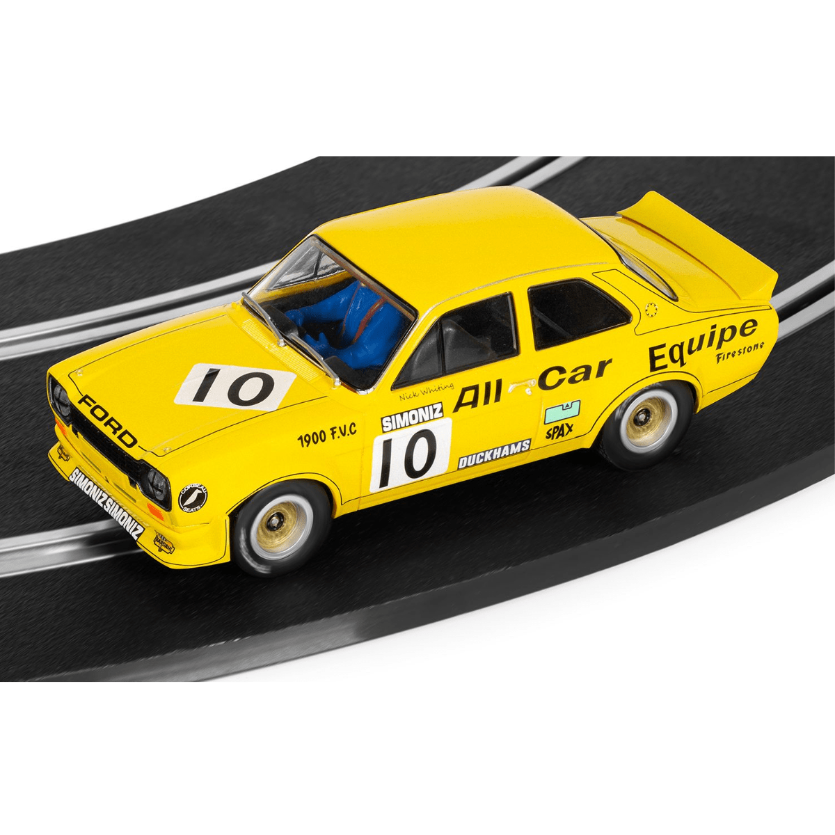 Scalextric C4590 Ford Escort MK1 All Car Equipe Nick Whiting - 1:32 Scale Slot Car - Phillips Hobbies