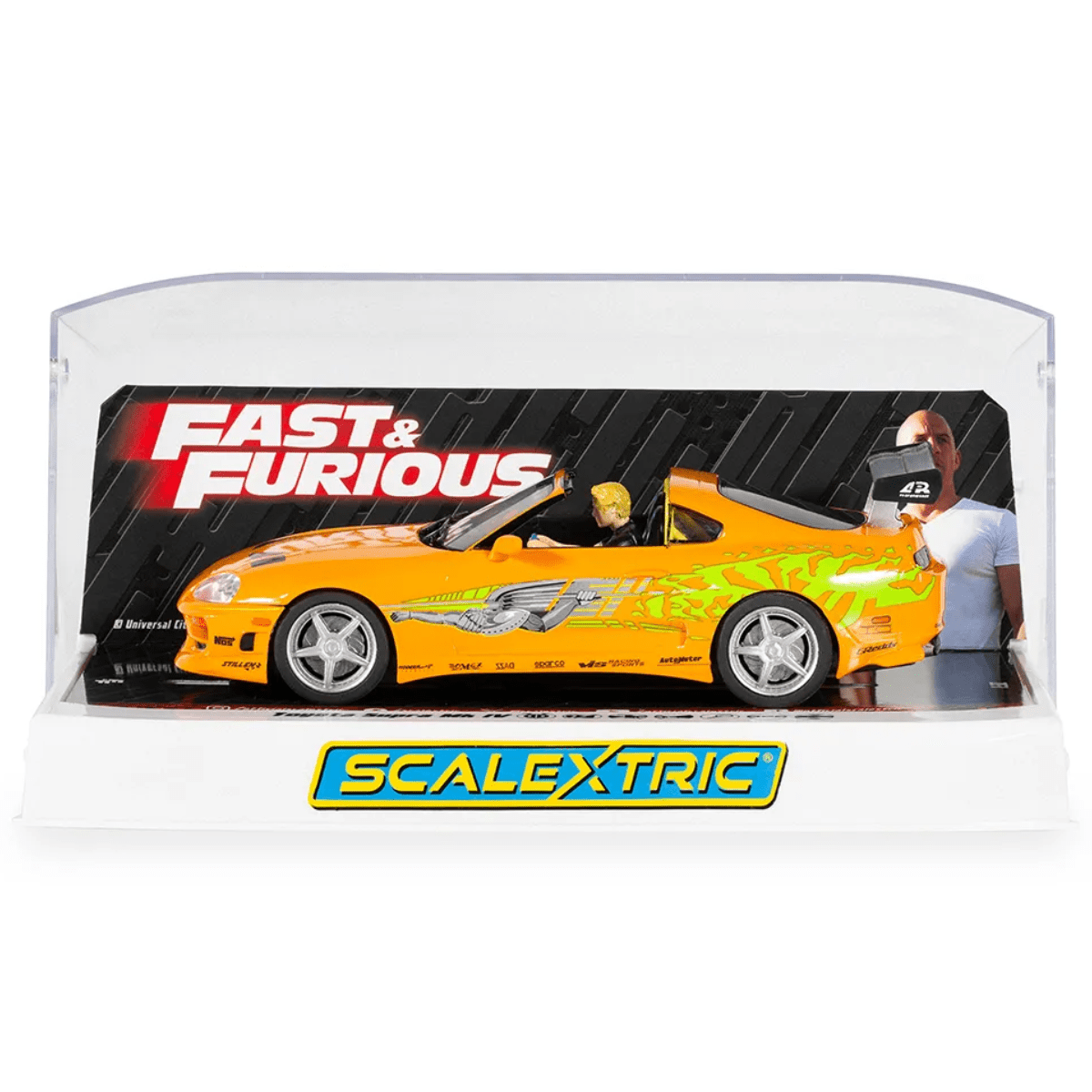 Scalextric C4591 Toyota Supra The Fast And The Furious - 1:32 Scale Slot Car - Phillips Hobbies
