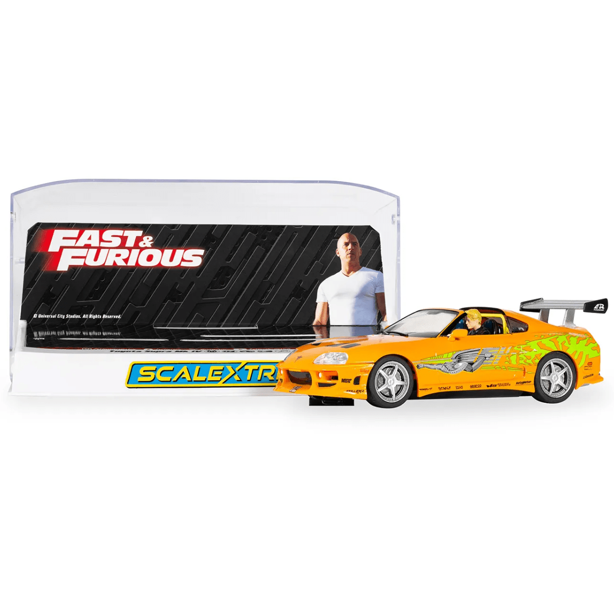 Scalextric C4591 Toyota Supra The Fast And The Furious - 1:32 Scale Slot Car - Phillips Hobbies