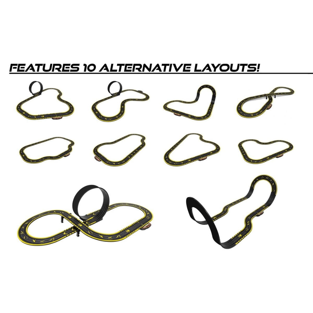 Scalextric G1155M Micro Scalextric Batman vs Joker Race Set - Phillips Hobbies