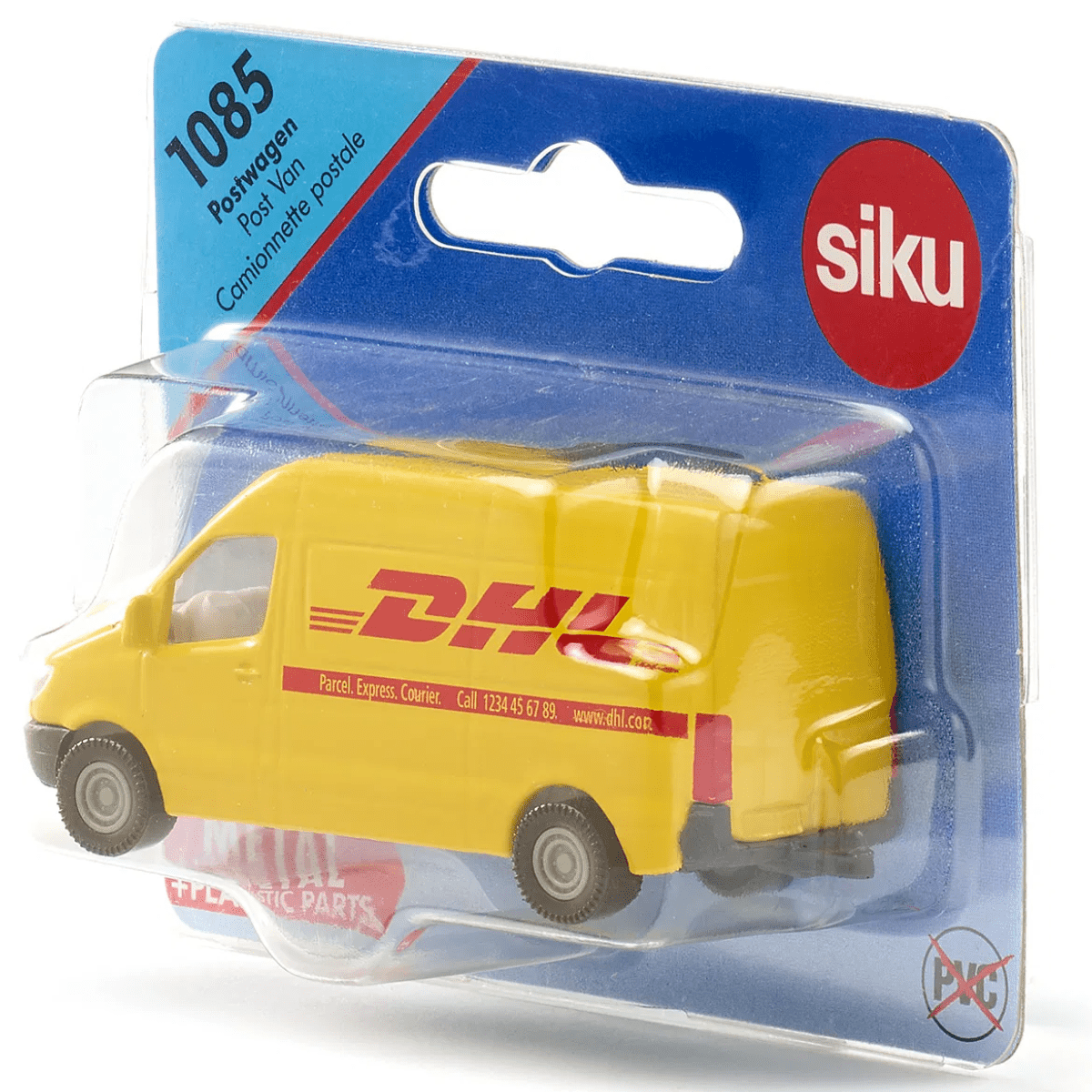 Siku 1085 DHL Post Van Toy Model - Phillips Hobbies