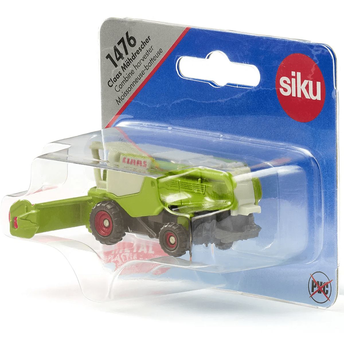 Siku 1476 Claas Lexion Combine Harvester Toy Model - Phillips Hobbies