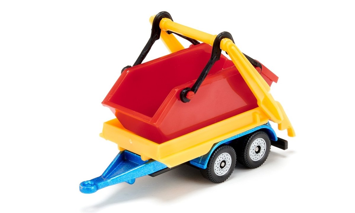 Siku 1695 Truck With Skip And Trailer Toy Model - Phillips Hobbies