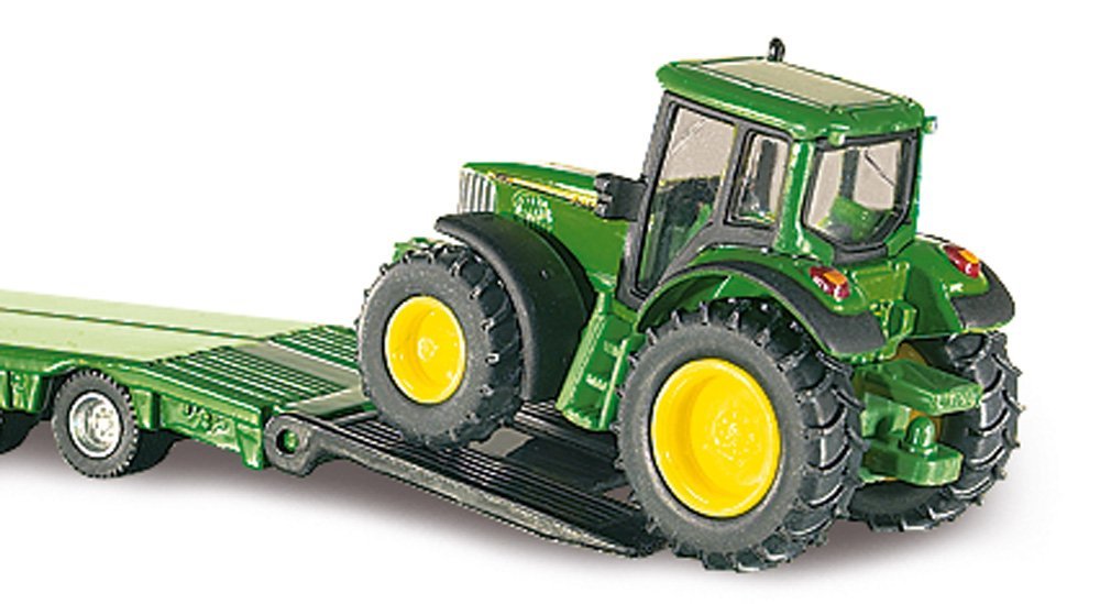 Siku 1837 John Deere Low Loader With Tractors Toy Models - Phillips Hobbies