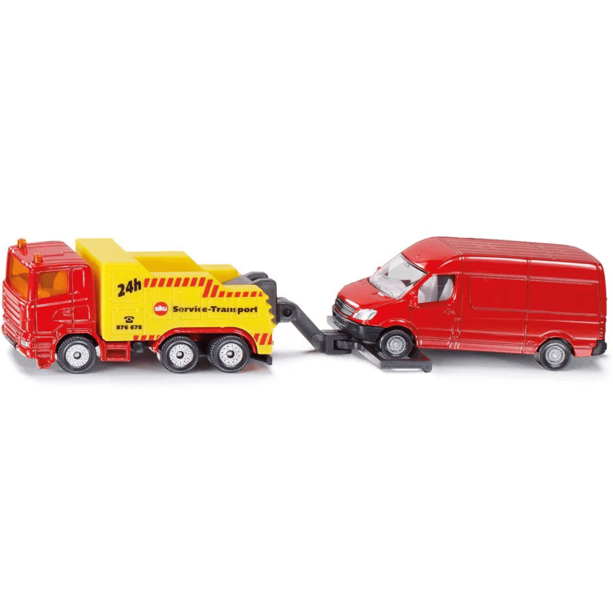 Siku Breakdown Truck With Van - 1:87 Scale Toy Model - Phillips Hobbies