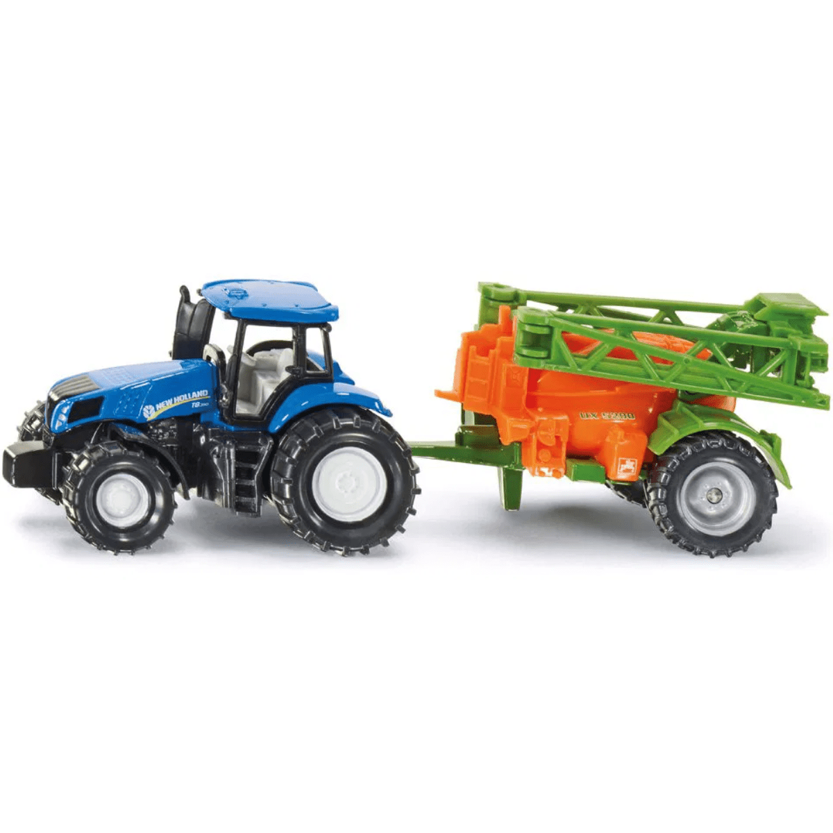 Siku New Holland with Amazone Crop Sprayer - 1:87 Scale Toy Model - Phillips Hobbies
